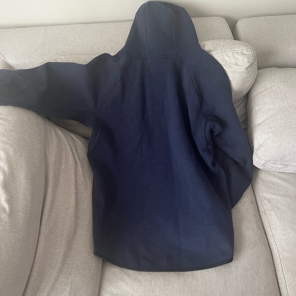 Mens Large Navy Nike Tech Sweater/Jacket - Picture 4 of 8